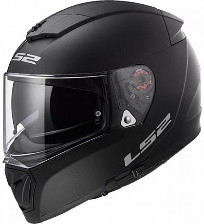 Шлем интеграл LS2 FF390 Breaker Solid черный матовый L