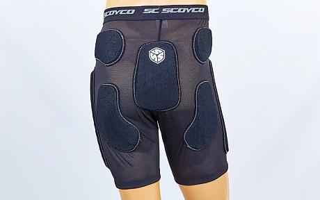 Защитные шорты Scoyco PM01, цвет Черный L