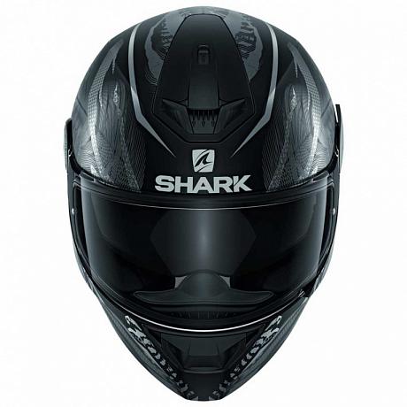 Шлем интеграл Shark D-Skwal 2 Shigan цвет Черный Матовый/Серый Матовый