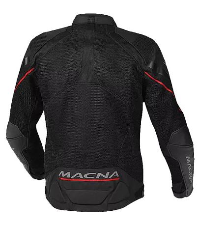 Мотокуртка текстиль Macna Foxter красная/черная