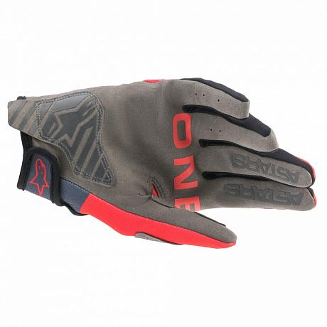 Мотоперчатки Alpinestars Radar Gloves, серый/камуфляжный/красный