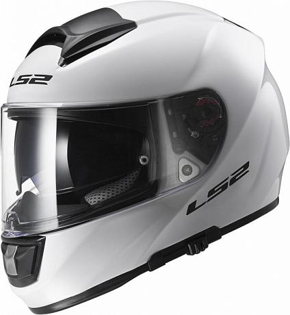 Шлем интеграл LS2 FF397 Vector Ft2 Solid Белый XS