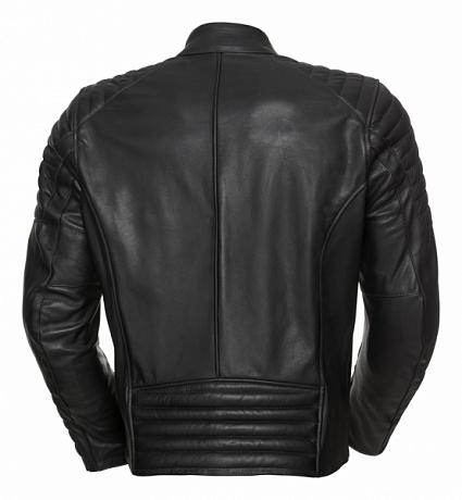 Куртка кожаная IXS Classic LD Jacke Dark черная 48