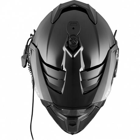 Шлем снегоходный CKX Titan Electric черный мат M