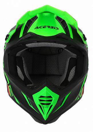 Мотошлем кроссовый Acerbis X-Track 22-06 Fluo-Green/Black S