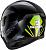 Шлем интеграл Shark D-SKWAL 2 Mercurium цвет Черный/Антрацит/Зеленый,