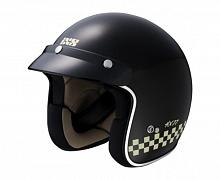 Открытый шлем IXS 77 2.0 Черно-белый матовый