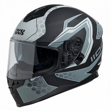 Шлем интеграл IXS HX 1100 2.2, Черный/Серый M