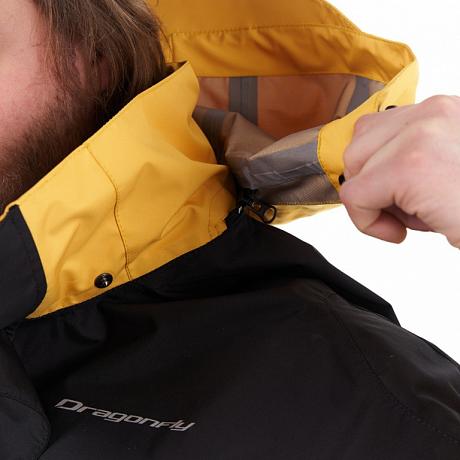 Мембранная куртка Dragonfly QUAD PRO Black - Yellow 2023