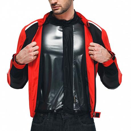Куртка DAINESE HYDRAFLUX 2 AIR D-DRY BLACK/LAVA-RED 46