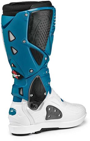 Мотоботинки Sidi Crossfire 3 SRS White/Petrol 40