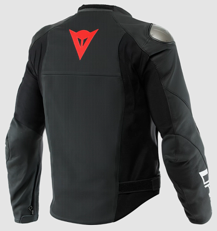 Куртка кожаная Dainese Sportiva Perf. Black-Matt