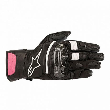Мотоперчатки Alpinestars Stella SP-2 V2 Gloves черно-розовый