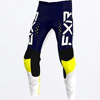 Брюки FXR Youth Clutch Pro MX Pants 22 Midnight/White/Yellow