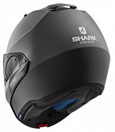 Шлем модуляр Shark Evo-One 2 Черный мат. S
