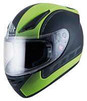 Шлем модуляр MT Revenge Binomy, Black White Fluo Green