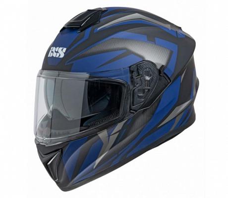 Шлем интеграл IXS Full Face Helmet iXS216 2.0, Черно-Синий S