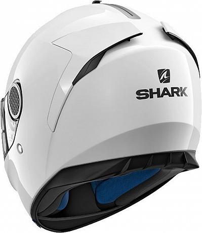 Шлем интеграл Shark Spartan белый