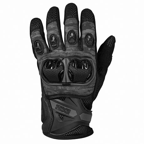 Перчатки кожаные IXS Tour LT Gloves Montevideo Air, серый S