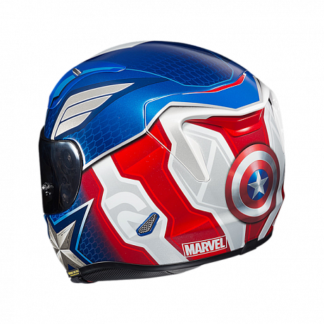 Шлем интеграл HJC Rpha 11 Marvel MC2 Captain America