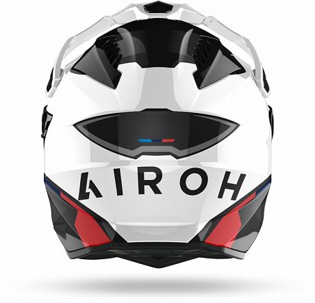 Шлем для мотокросса Airoh Commander Factor Белый глянец XS