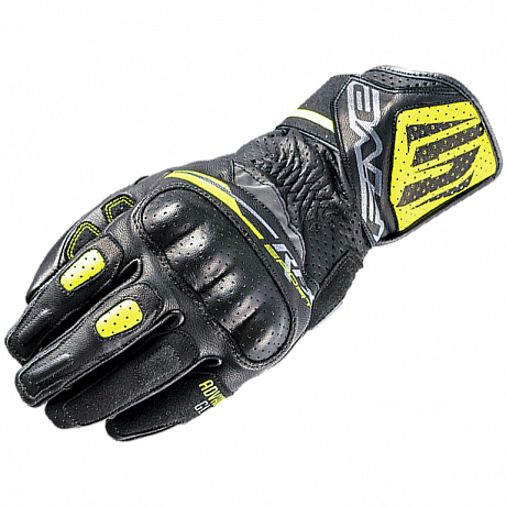 Мотоперчатки Five RFX Sport black-fluo yellow M
