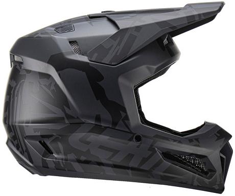 Шлем кроссовый Leatt Moto 3.5 Helmet Kit, Stealth XL