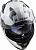  Шлем интеграл LS2 FF327 Challenger Solid, Gloss White XS