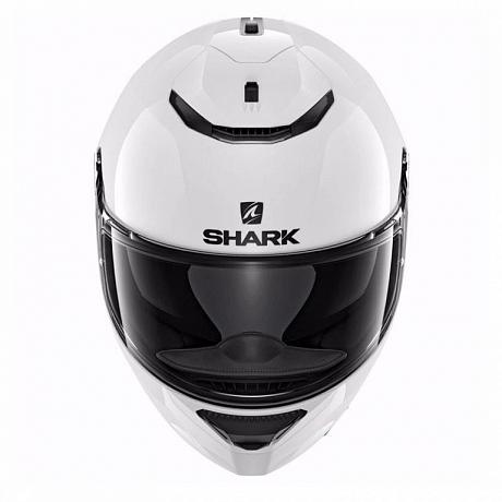 Шлем интеграл Shark HE3430E-WHU белый XS