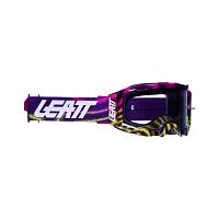 Маска Leatt Velocity 5.5 Zebra Neon Light Grey 58%