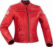 Куртка кожаная женская Segura LADY FUNKY Red/White