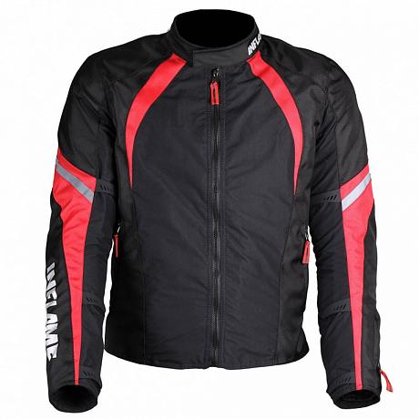 Куртка мужская INFLAME BREATHE текстиль, Черный, Красный XS