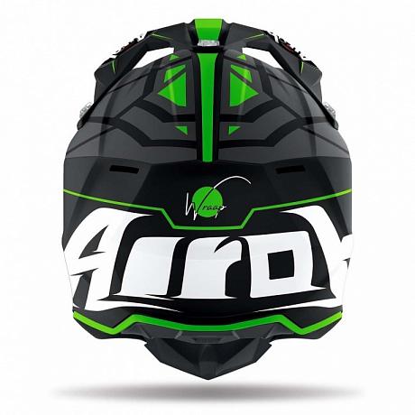 Шлем кроссовый Airoh Wraap Mood Green Matt XS