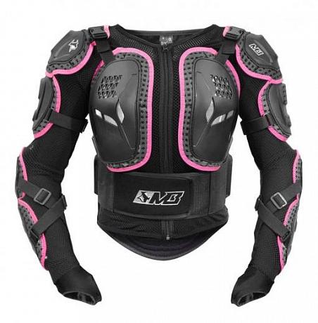 MadBull моточерепаха TURTLE Women Jacket черно-розовая XS