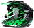 Кроссовый шлем IXS HX261 Thunder зеленый