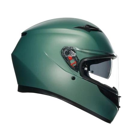 Шлем AGV K3 E2206 MPLK MONO Matt Salva Green M