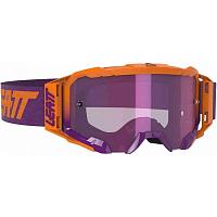 Маска Leatt velocity 5.5 Iriz Neon Orange/Purple